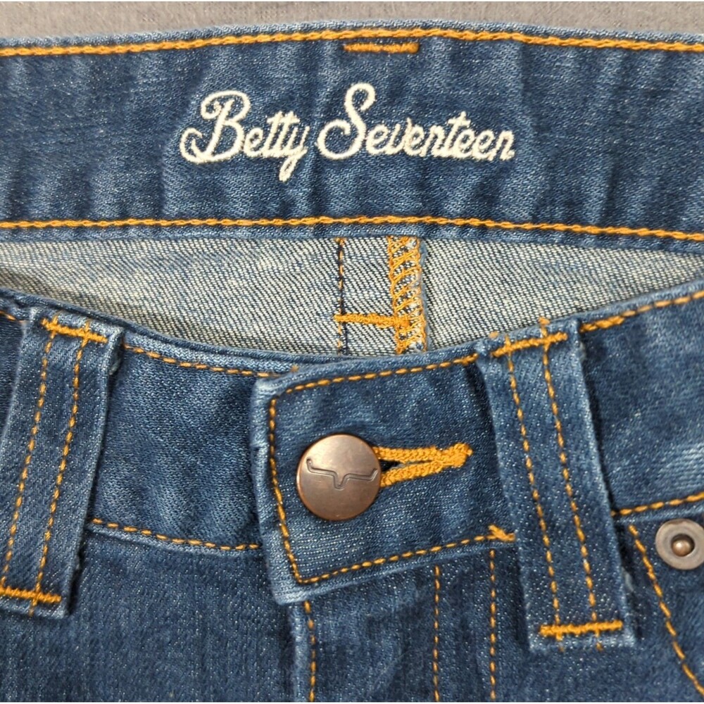 Kimes Ranch Jeans Women's 00x32 Blue Betty Seventeen Mid Rise Boot Western Denim